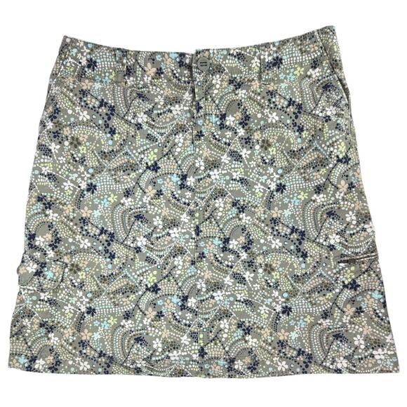 Eddie Bauer Dresses & Skirts - Eddie Bauer | Whimsical Flower Pattern Mini Skirt w/Pockets! | Size 10